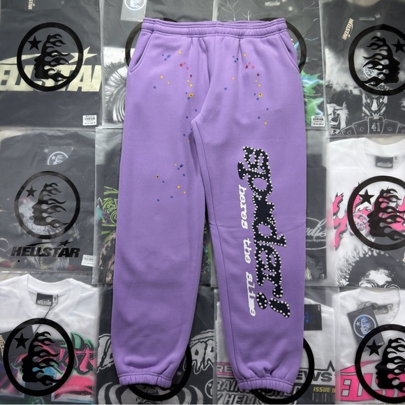 Sp5der Other - Sp5der Açaí Sweatpant ‘Purple’